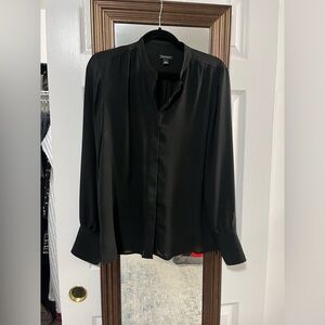 Ann Taylor black blouse